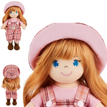 LALKA SZMACIANKA BOBAS DUŻA PRZYTULANKA WŁOSY