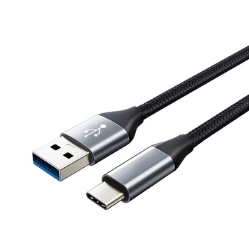 KABEL USB - TYP C SZYBKIE ŁADOWANIE DŁUGI 2M WZMACNIANY OPLOT