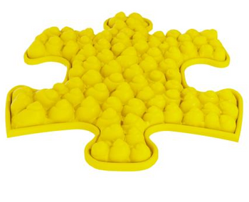 MATA SENSORYCZNA ORTOPEDYCZNA PUZZLE ŚLIMAK 1szt