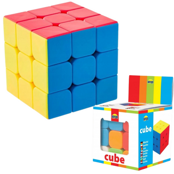 KOSTKA LOGICZNA CUBE 3X3 ŁAMIGŁÓWKA ANTYSTRESOWA