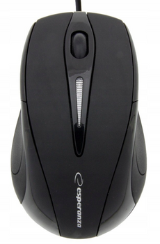 MYSZ MYSZKA PRZEWODOWA USB 1000 DPI DO KOMPUTERA LAPTOPA CICHA SIRIUS 1.4M