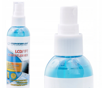 PŁYN SPRYSKIWACZ DO CZYSZCZENIA MONITORÓW EKRANÓW LCD LED SPRAY ŚRODEK PC