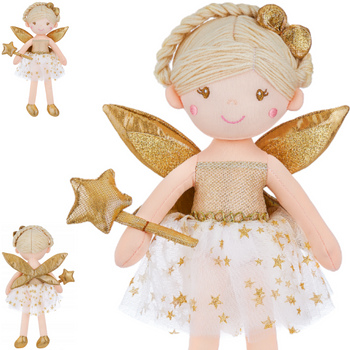 LALKA SZMACIANA WRÓŻKA BOBAS DUŻA PRZYTULANKA