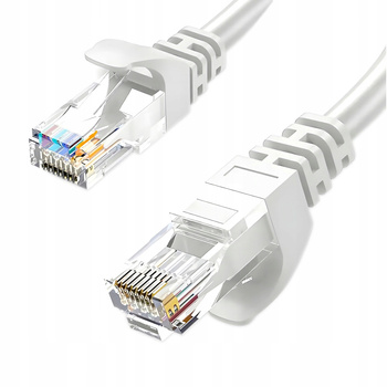 Kabel Sieciowy Lan Cat5e Przewód Ethernet Skrętka Cat 5e UTP KAT 5 RJ45 25m