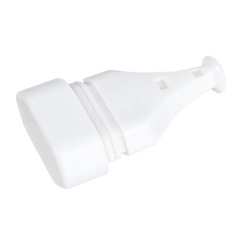 GNIAZDO WTYCZKOWE ROZBIERALNE PŁASKIE GN-11 BIAŁE ELEKTRYCZNA PROSTA