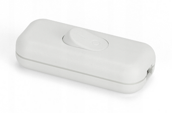 WŁĄCZNIK WYŁĄCZNIK KOŁYSKOWY PRZELOTOWY BIAŁY WK-2P