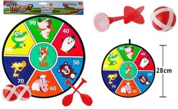 DART GRA ZRĘCZNOŚCIOWA RZUTKI TARCZA PIŁKI NA RZEP