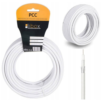 Kabel Antenowy Koncentryczny RG6 U TV SAT 10m