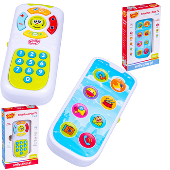 SMARTFON/PILOT TV EDUKACYJNY ZESTAW 2w1 PREZENT
