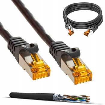 KABEL SIECIOWY LAN ETHERNET RJ45 SFTP CAT6a 20M