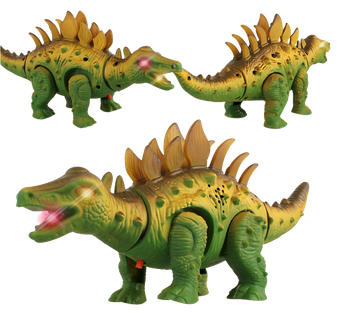 DINOZAUR ROBOT CHODZI ZIEJE ŚWIATŁO DŹWIĘK RUCH