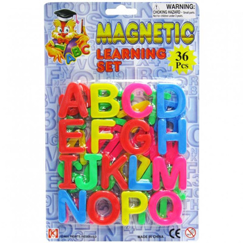 LITERKI MAGNETYCZNE Alfabet Na lodówkę Na Magnes