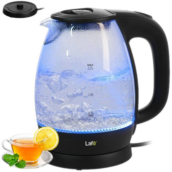 CZAJNIK SZKLANY ELEKTRYCZNY 1,7L REGULACJA TEMP