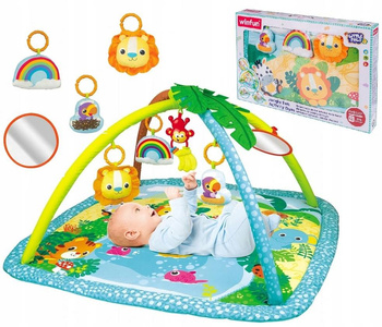 DUŻA MATA EDUKACYJNA INTERAKTYWNA MIĘKKA BOBAS