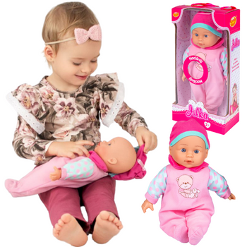 LALKA JULKA MIĘKKI BOBAS MÓWI ŚPIEWA OPOWIADA 2+