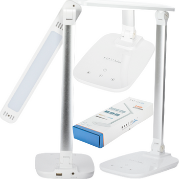 LAMPKA BIURKOWA LED BIURKO LAMPA SZKOLNA USB NOCNA MOCNA Montis