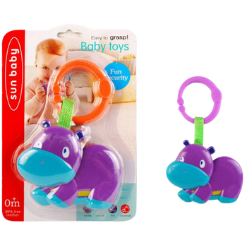 GRZECHOTKA GRYZAK HIPOPOTAM KOLOROWA SENSORYCZNA