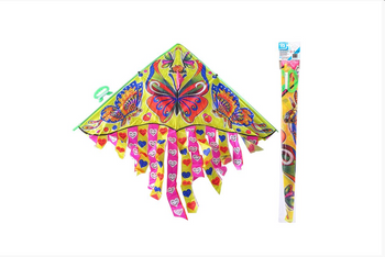 LATAWIEC DLA DZIECI DUŻY MOTYL KOLOROWY