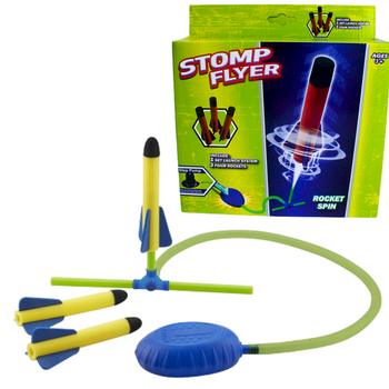 WYRZUTNIA RAKIET PIANKOWYCH STOMP ROCKET MOCNA HIT