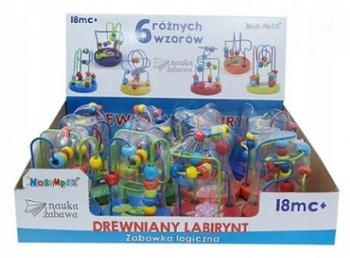 DREWNIANY LABIRYNT PRZEPLATANKA MULA ANTYSTRESOWY