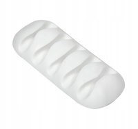 ORGANIZER NA KABLE SAMOPRZYLEPNY BIAŁY NA BIURKO SZAFKĘ PÓŁKĘ