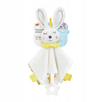 PRZYTULANKA SENSORYCZNA GRZECHOTKA GRYZAK KRÓLIK