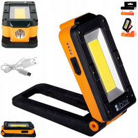LATARKA LAMPA WARSZTATOWA AKUMULATOR USB COB LED