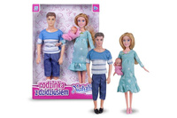 LALKA NATALIA W CIĄŻY RODZINA Z DZIDZIUSIEM BOBAS