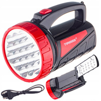 LATARKA AKUMULATOROWA ŁADOWALNA SZPERACZ REFLEKTOR