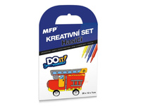 ZESTAW KREATYWNY STRAŻ POŻARNA FLAMASTRY OBRAZEK