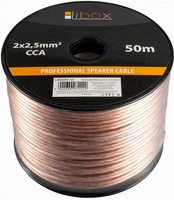 KABEL PRZEWÓD GŁOŚNIKOWY 2x2,5mm CCA HQ 50 METRÓW