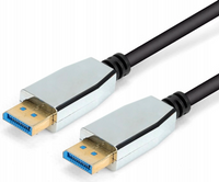 KABEL SZYBKI PRZEWÓD Display Port DP v2.0 8K 4K DSC 1,8M 