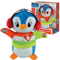 TAŃCZĄCY PLUSZAK PINGWIN PINGU EDU ŚPIEWA UCZY 12m