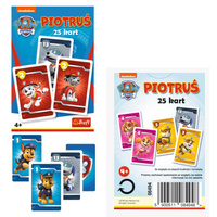 Psi Patrol Karty Piotruś Dla Dzieci PAW PATROL 25e