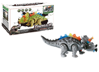 DUŻY DINOZAUR CHODZĄCY ŚWIATŁO RYCZY LED PREZENT