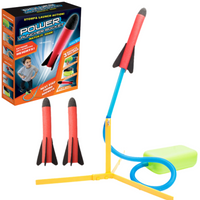 WYRZUTNIA RAKIET PIANKOWYCH STOMP ROCKET GRA HIT !